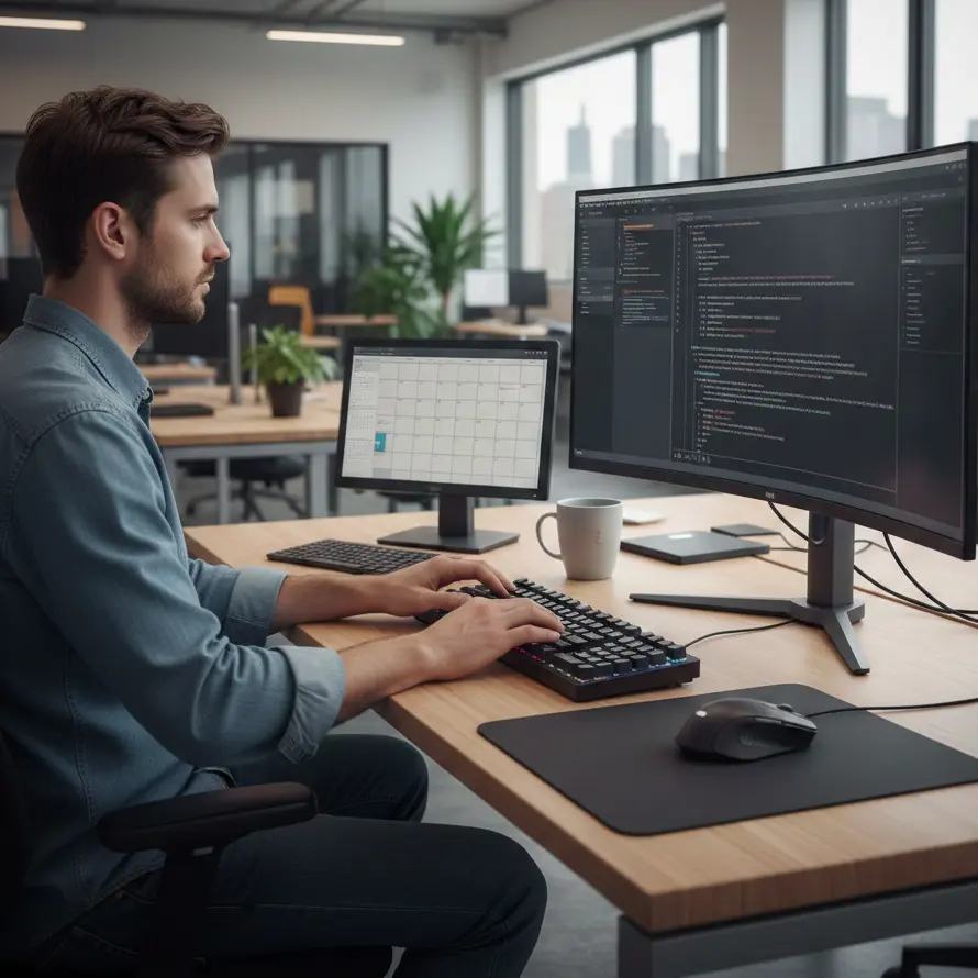 Software development workspace